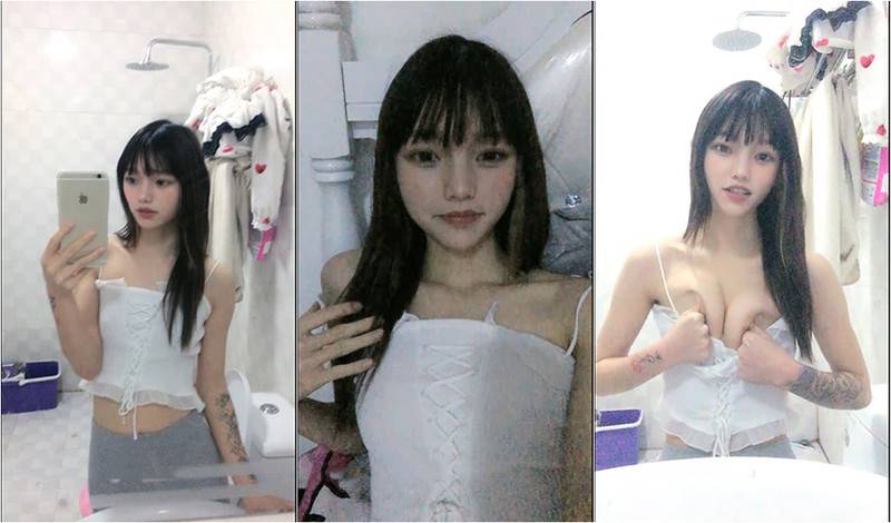 花臂纹身 清纯 社会精神小妹 开直播大秀 【1v 730m 百度云】