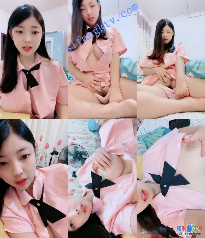 ♋♋最清纯的学生妹！【哎哟团团】穿衬衫系着蝴蝶结~巨乳【1.9G】