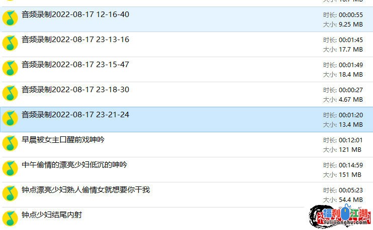 ⚡超重磅回归 ⚡酒店民宿偷听 ⚡性爱超高清晰录音【6G】