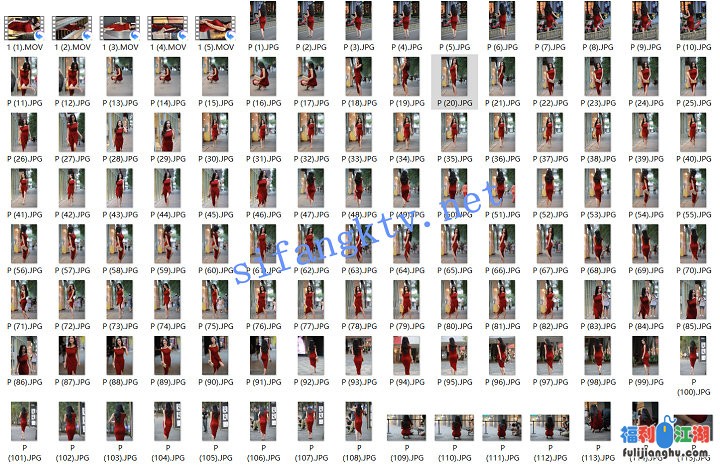 【猎奇资源】秀人陈怡曼露底街拍高清视图【5.9G】