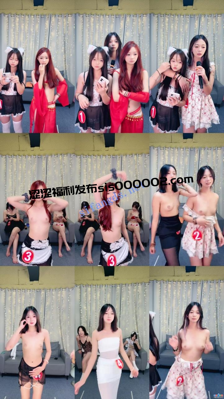 ██综艺节目！【M8女团】好多漂亮小姐姐，一个个花式裸舞【5.48G】