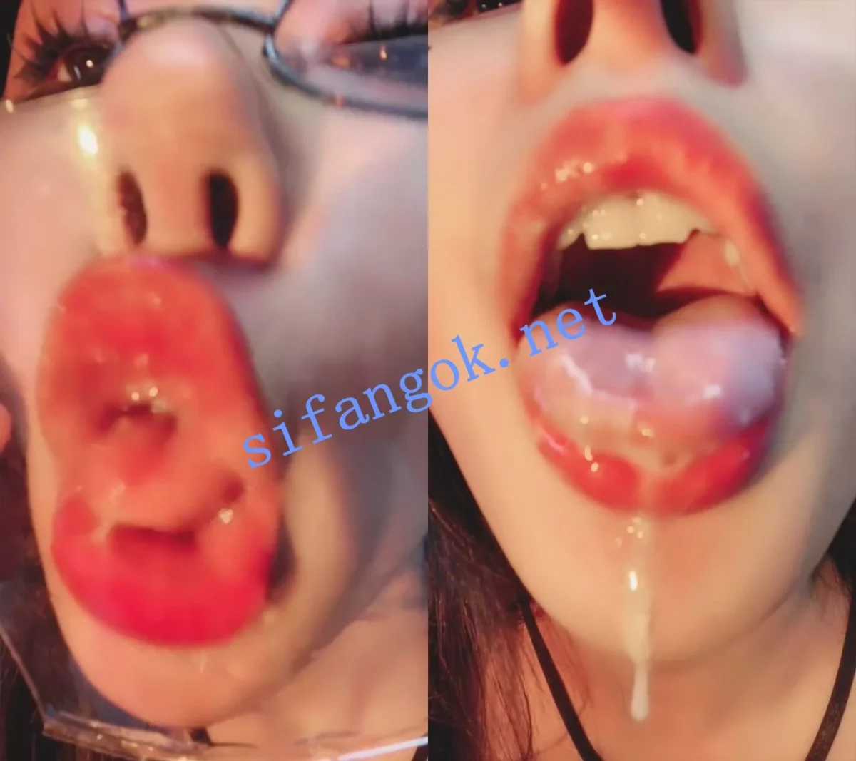 ██致命诱惑！【冲呀冲】舌头舔吸，大量唾液，顶级享受