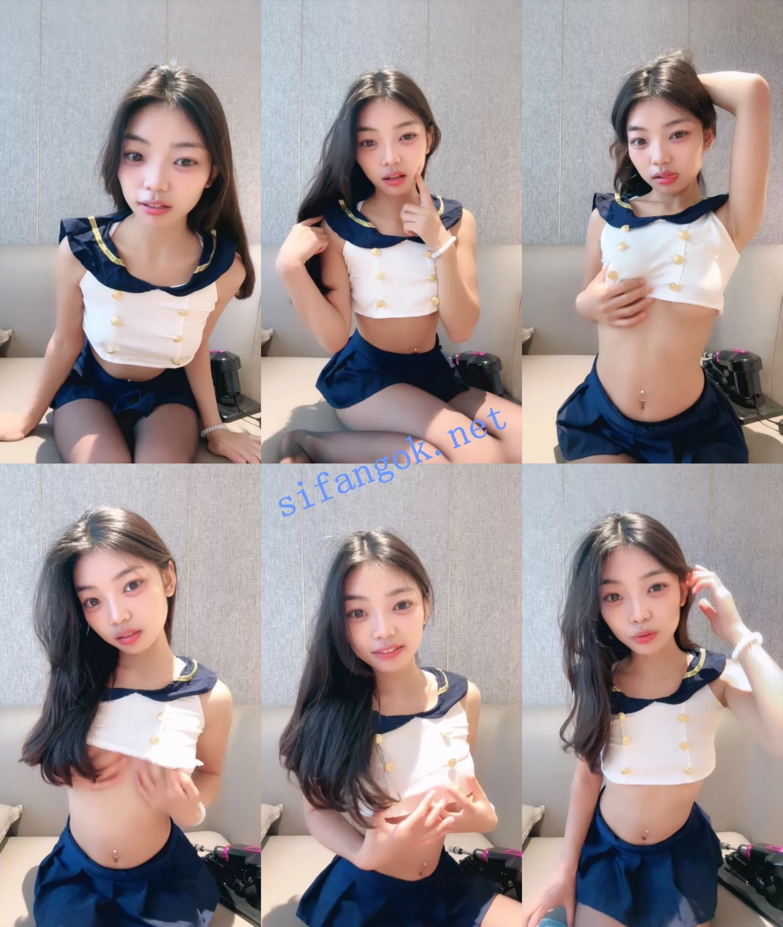 ❤️【被欧冠吃葡】乖巧听话的白皙少女~炮击自慰~真刺激