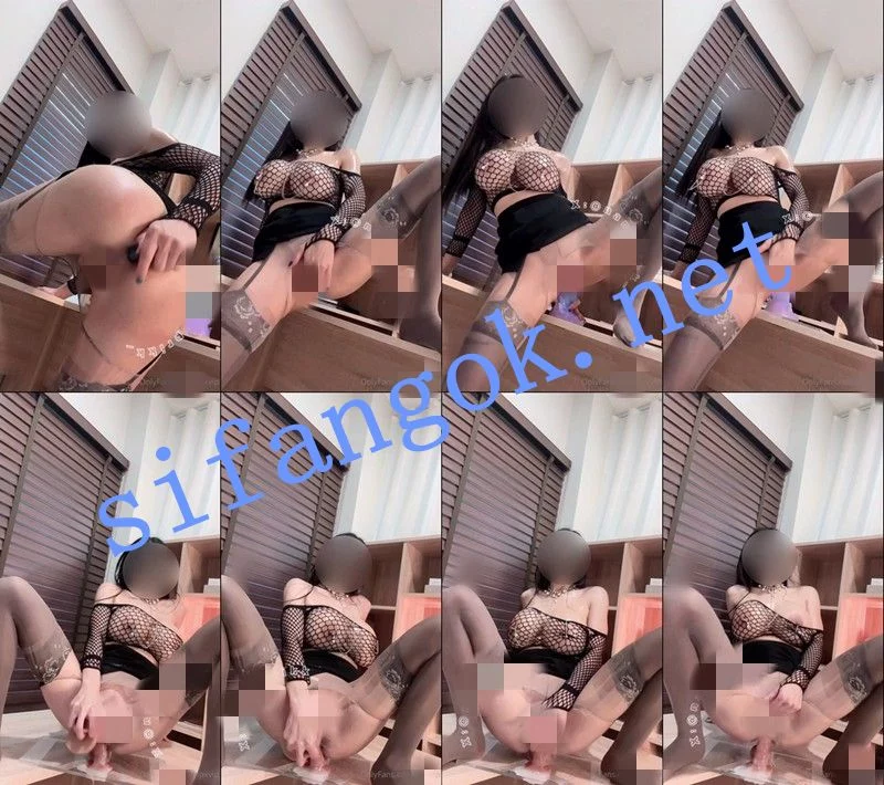 巨乳骚货Npxvip- 9.25 新作-吊带开档丝袜 骚穴骑乘