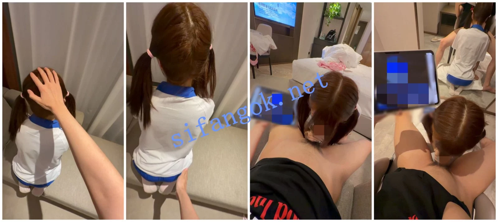 推特抖音博主（小远ovo）1500定制版操无毛萝莉女友第一套【16V】【951M】